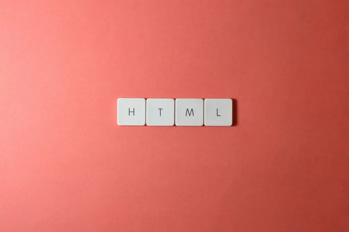 מקשי מקלדת עם האותיות HTML