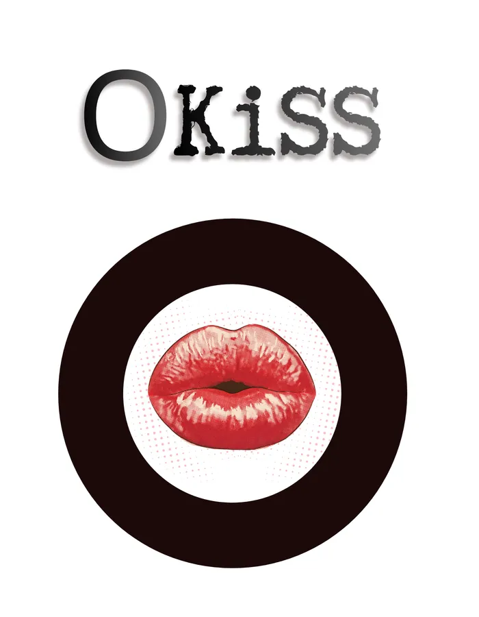 עיצוב לוגו פופ ארט לדי ג׳יי עבור OKISS